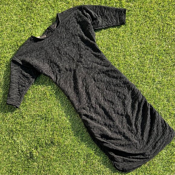 Vintage Open Back Bodycon Dress - Picture 2 of 4